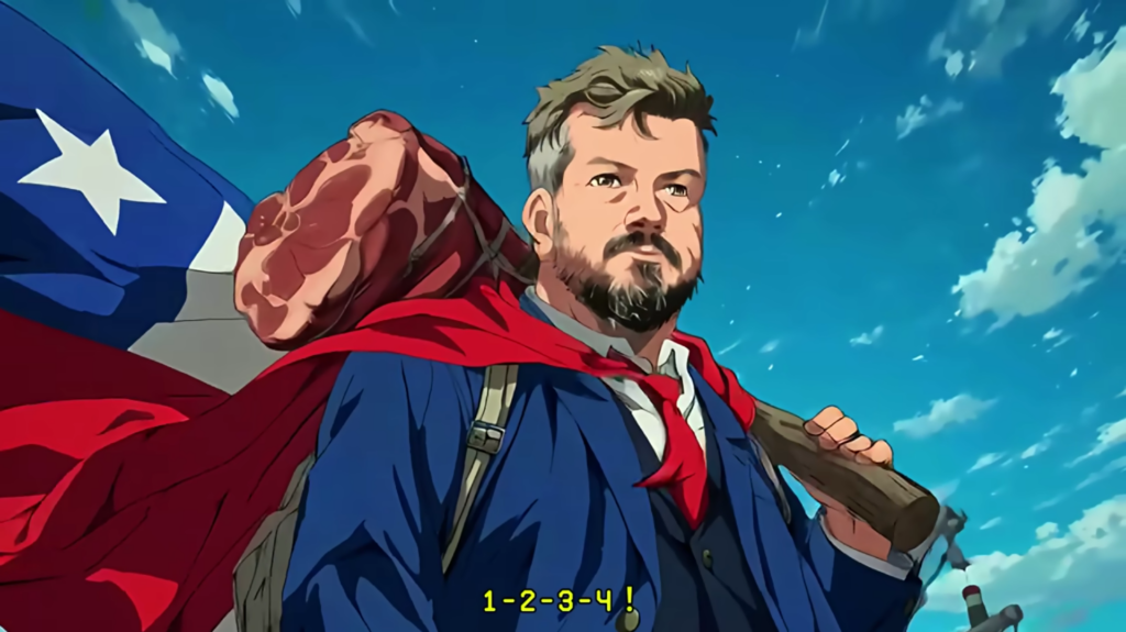 Candidato Kaiser, en version animada